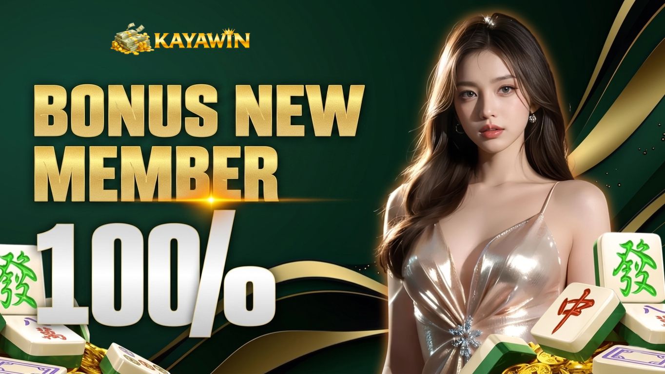 BONUS NEW MEMBER100%