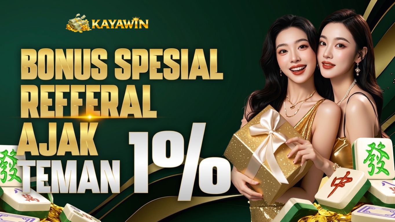 BONUS REFERFERAL 1%